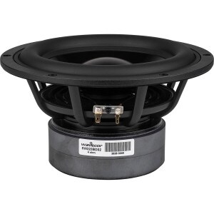 Wavecor SW223BD02 8-3/4" Black Aluminum Cone Subwoofer 4 Ohm